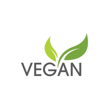 Vegan vektör resimleme
