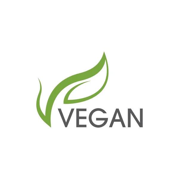 Vegan vector icon illustration — Stock Vector