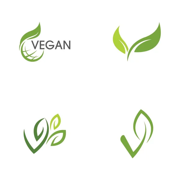 Vegan vector icon illustration — Stock Vector