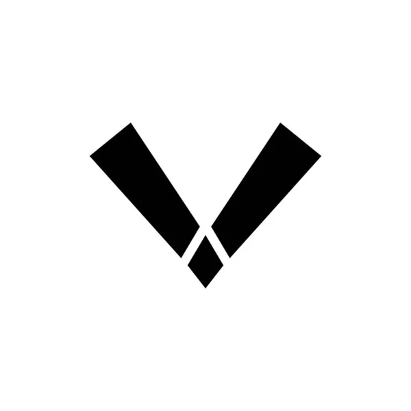Tuxedo ikon vektor Illustration design logotyp — Stock vektor