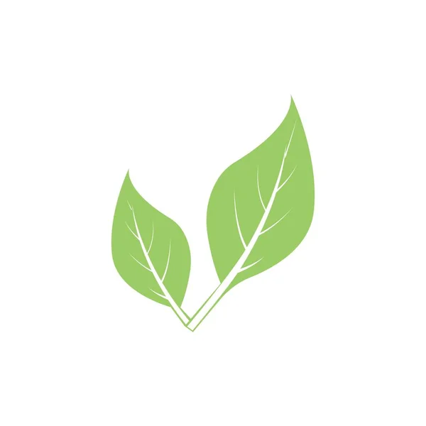 Icona vegana Logo del design dell'illustrazione vettoriale — Vettoriale Stock