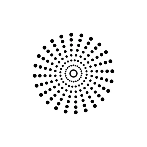 Піктограма половини тону Векторний дизайн ілюстрації Логотип — стоковий вектор
