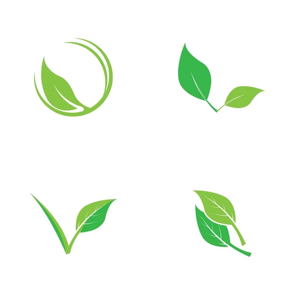 Ícone Vegan Vector Ilustração design Logo — Vetor de Stock