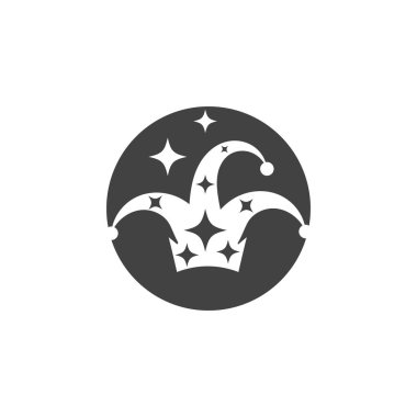 Sirk simgesi Vektör İllüstrasyon Tasarımı Logosu 