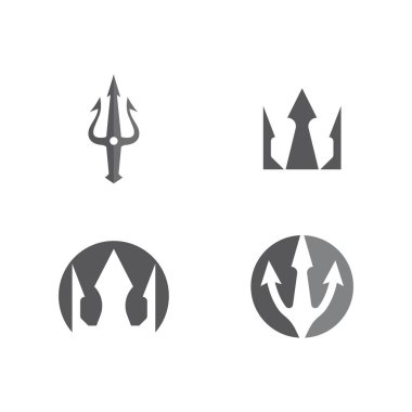 Çadır Simgesi Vektör İllüstrasyon Tasarım Logosunu Ayarla