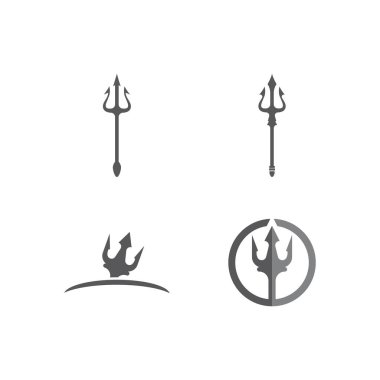 Çadır Simgesi Vektör İllüstrasyon Tasarım Logosunu Ayarla