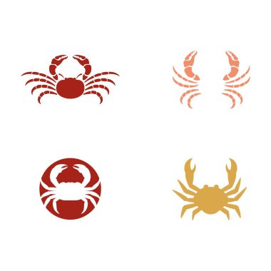 vektör simge tasarlamak Yengeç