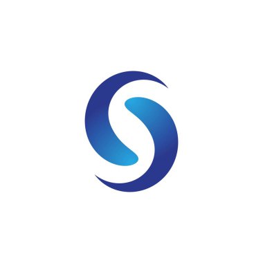 Su dalgası simge vektörü