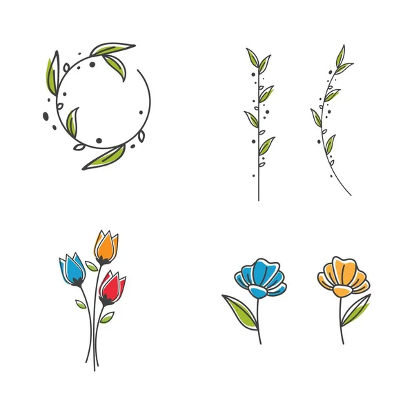 Краса флориста Векторна іконка — стоковий вектор