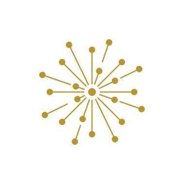 Karahindiba vektör simgesi tasarımı