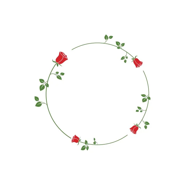 Ομορφιά τριαντάφυλλο διάνυσμα λουλούδι — Διανυσματικό Αρχείο