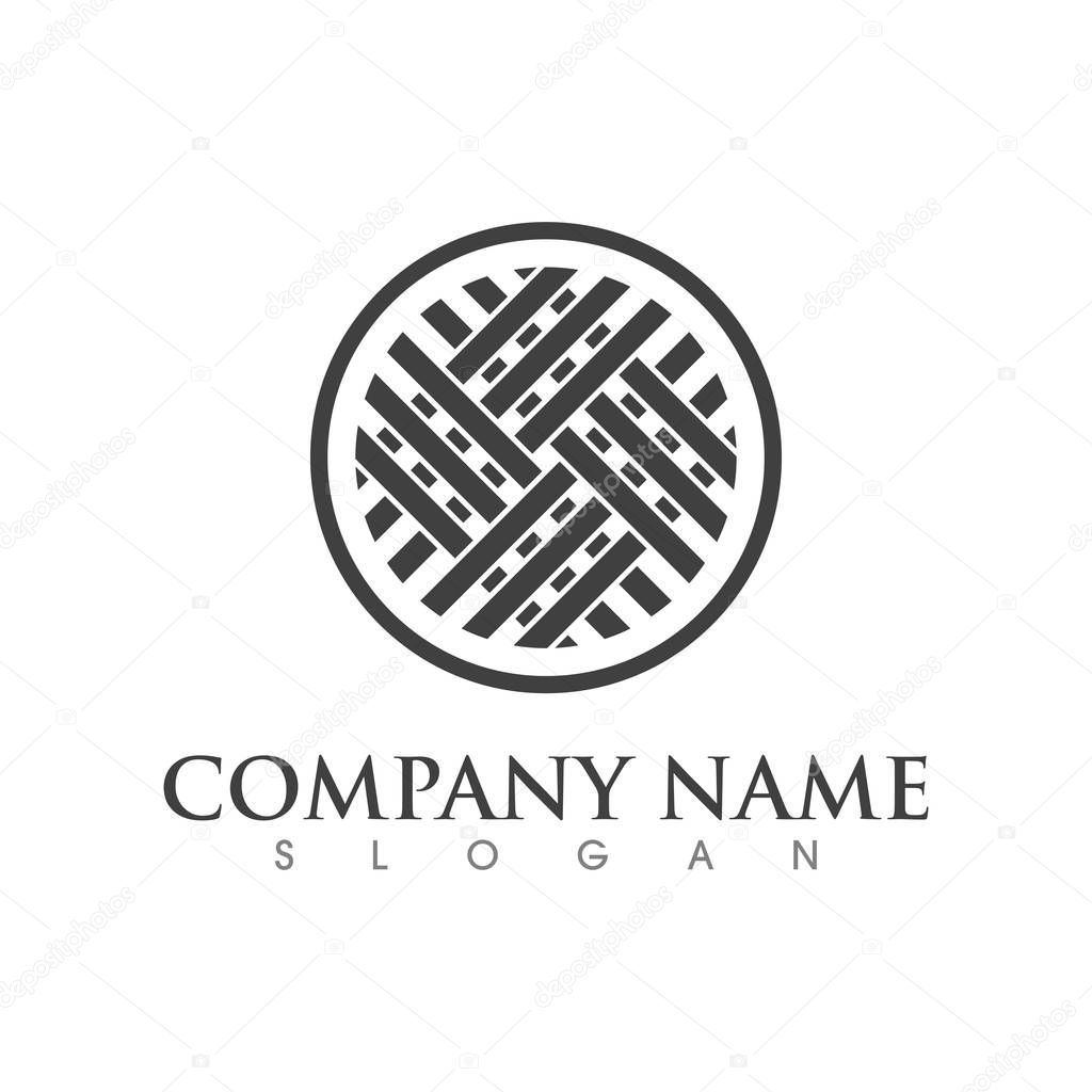 Fabric icon design Template vector illustration