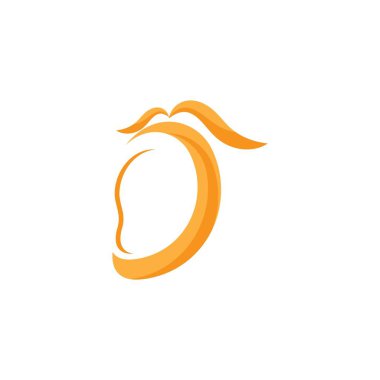 mango simgesi Vektör İllüstrasyon tasarım Logo