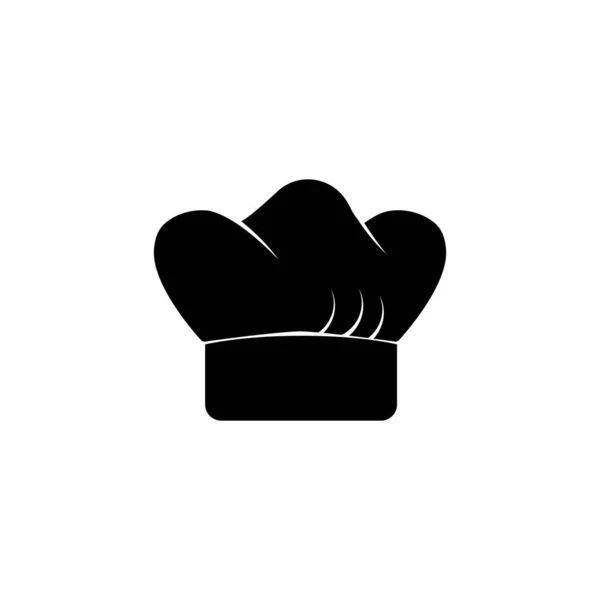 Hut Chef Logo Vorlage — Stockvektor