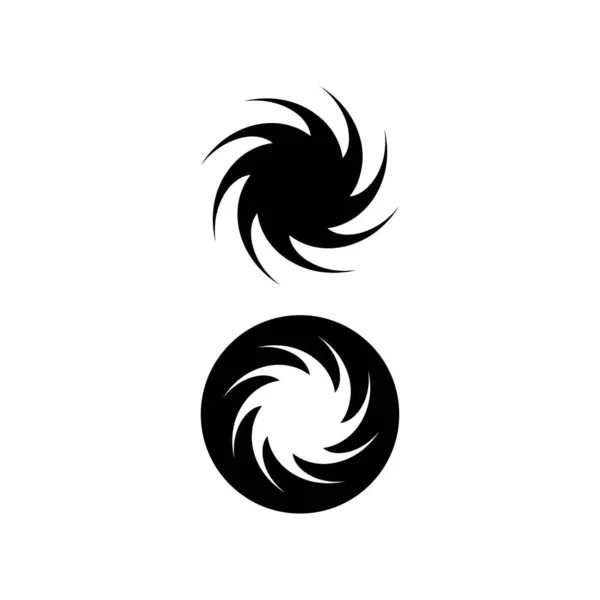 Логотип векторной иллюстрации вихря — стоковый вектор