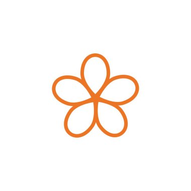 Beauty icon flowers design illustration