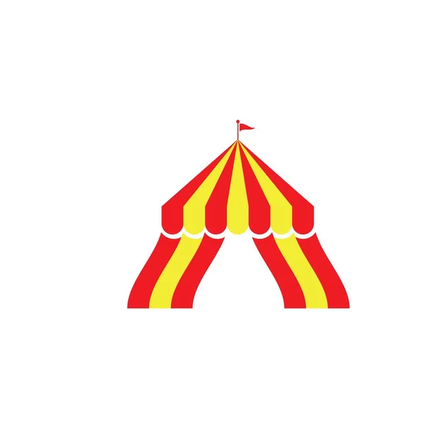 Logo - ikona cirkusu Vektorové ilustrace — Stockový vektor