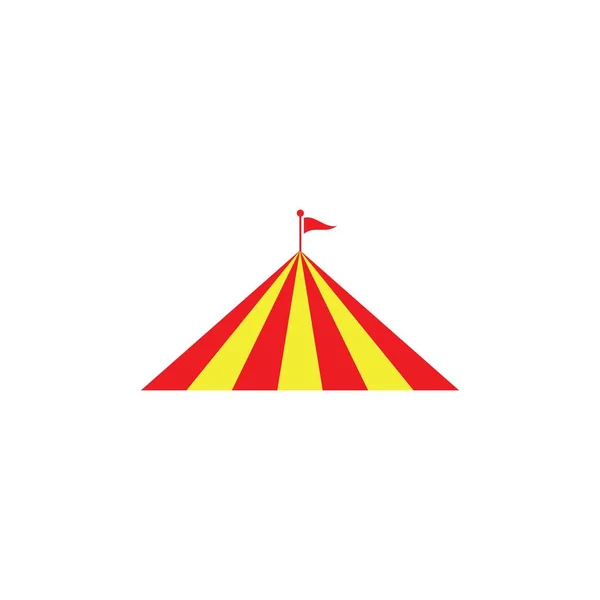 Ikona cyrku Wektor Projekt ilustracji Logo — Wektor stockowy