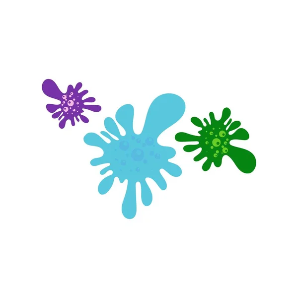 Virus vector illustration icon — 스톡 벡터