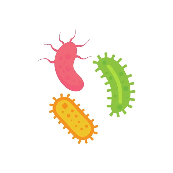 Virus vector illustration icon — ストックベクタ