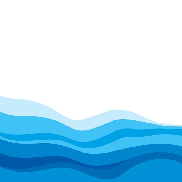 抽象水波设计背景 — 图库矢量图片