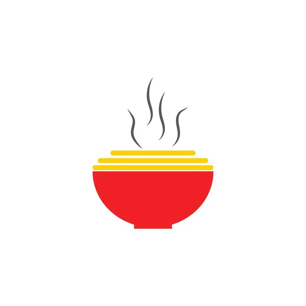 Εικονίδιο Noodler Εικονογράφηση διάνυσμα λογότυπο — Διανυσματικό Αρχείο