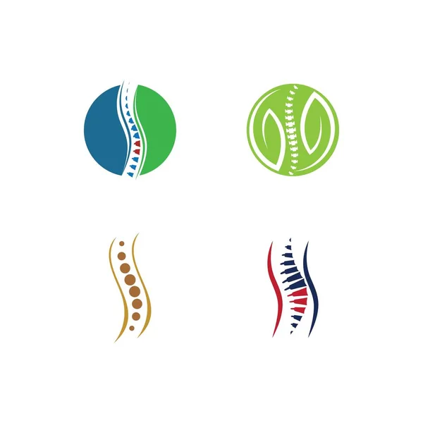 Kemik bakımı ikonu Vektör İllüstrasyon Tasarımı Logosu — Stok Vektör