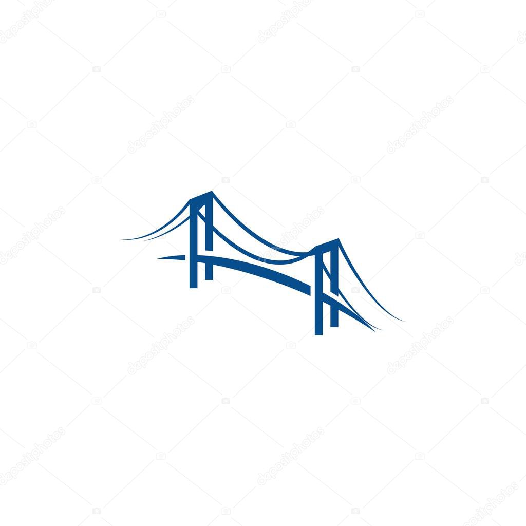 Bridge Logo Template vector icon