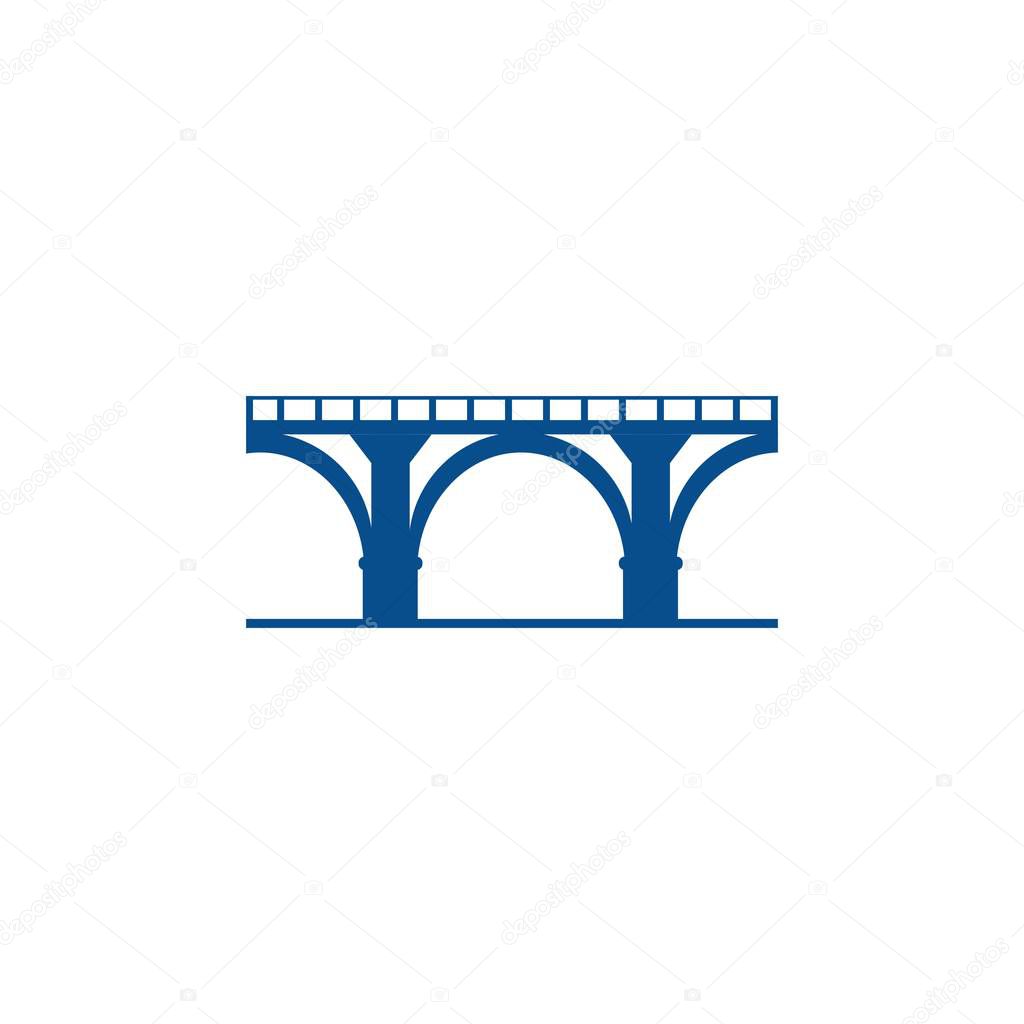 Bridge Logo Template vector icon