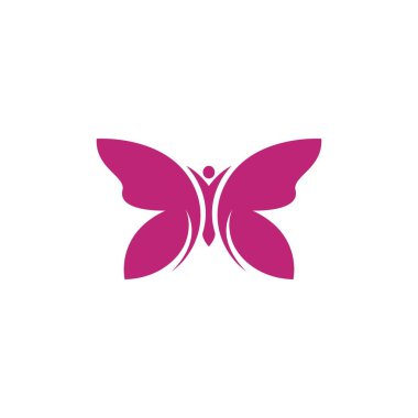 Güzellik kelebek simgesi tasarım