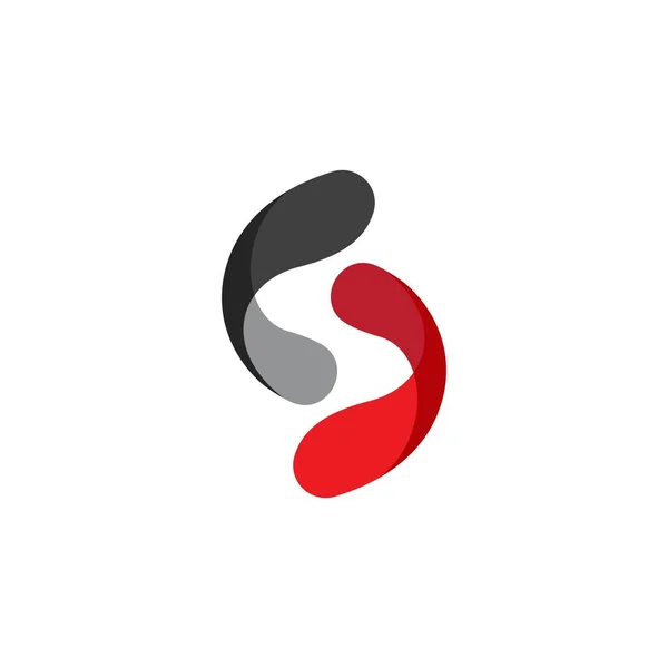 Biznes firmy S list logo — Wektor stockowy