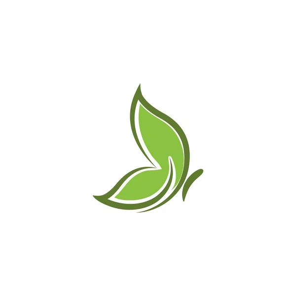 Belleza Mariposa icono de diseño — Vector de stock