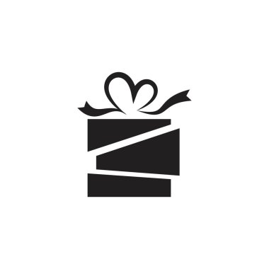 hediye kutusu simge vektör