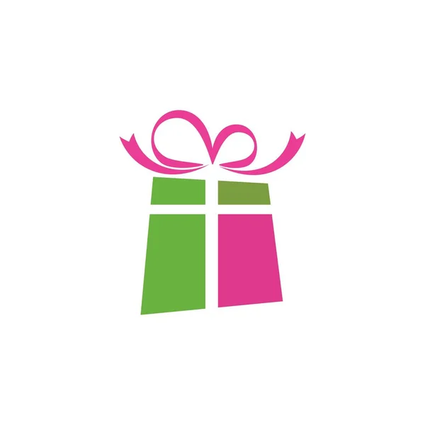 Boîte cadeau icône vectoriel — Image vectorielle