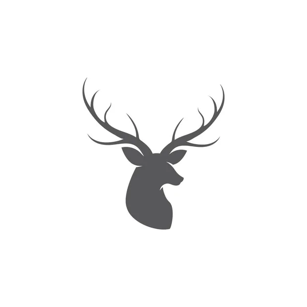 Deer icon Vector Illustration design Logo — 스톡 벡터