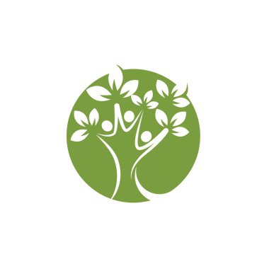 Soy Ağacı Logosu şablon vektörü