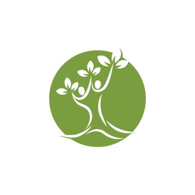 Soy Ağacı Logosu şablon vektörü