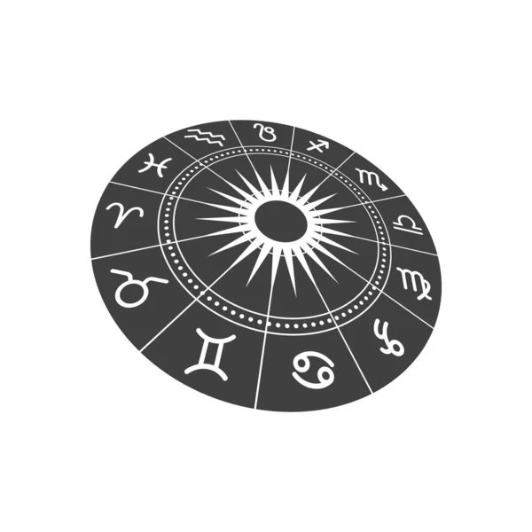 Zodiac icon vector illustration — Stock vektor