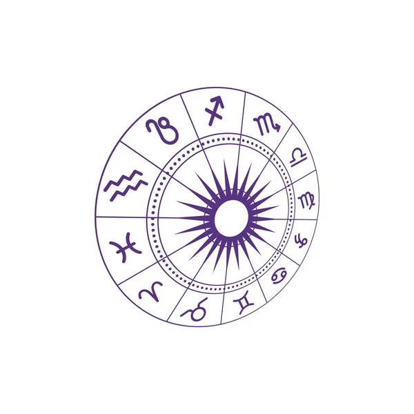 Zodiac icon vector illustration — 스톡 벡터