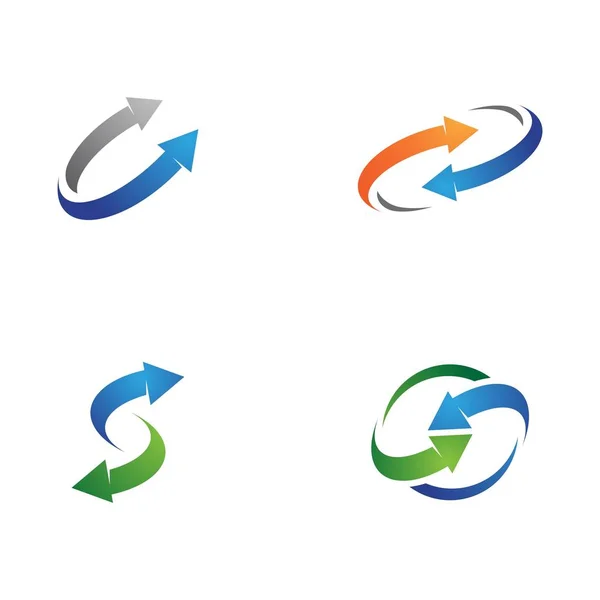 Icono de ilustración vector flecha — Vector de stock