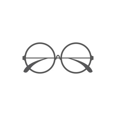 Cam Simgesi Vektör İllüstrasyon Tasarım Logosu