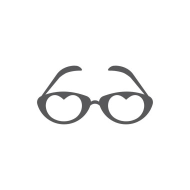 Cam Simgesi Vektör İllüstrasyon Tasarım Logosu