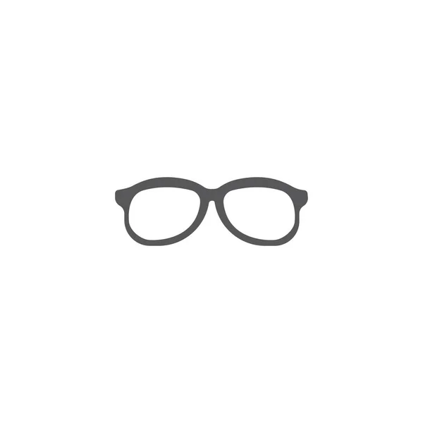 Icono de gafas Vector Diseño de ilustración Logo — Archivo Imágenes Vectoriales