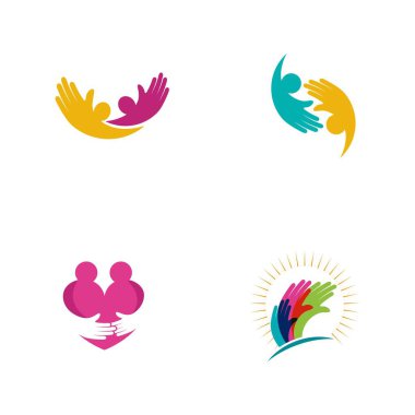 El Bakımı simgesi şablonu vektörü