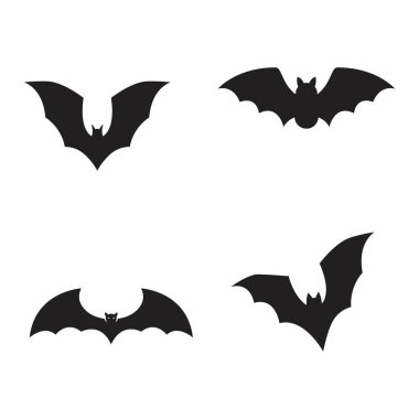 yarasa vektör simgesi tasarım şablonu