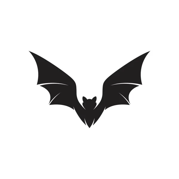 Bat Vector Icon Template Illustration Design — Stock Vector