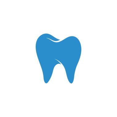 Diş logosu Şablon vektör çizim simgesi tasarımı