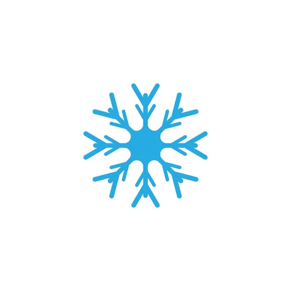 Copo Nieve Icono Plantilla Vector Símbolo Diseño — Vector de stock