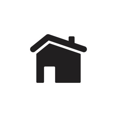 Ev Vektörü simgesi tasarım şablonu