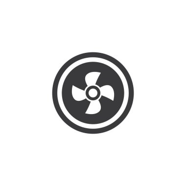 Fan vektör resimleme şablonu tasarımı